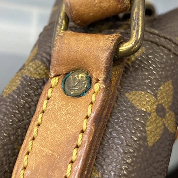 LOUIS VUITTON Trocadero 27 Shoulder Bag Monogram Leather Brown - Picture 12 of 16